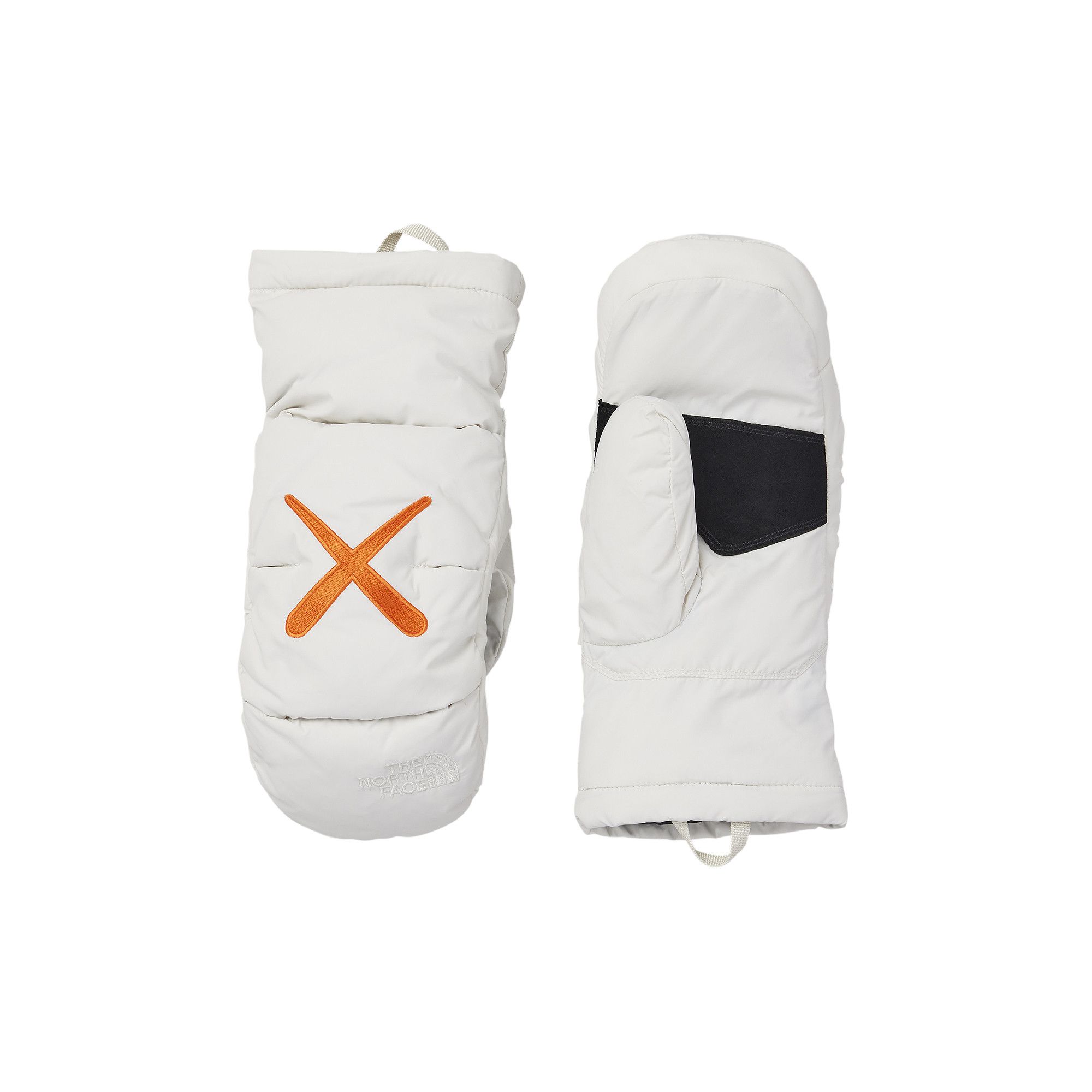 Buy The North Face x KAWS Nuptse Mittens 'Moonlight Ivory
