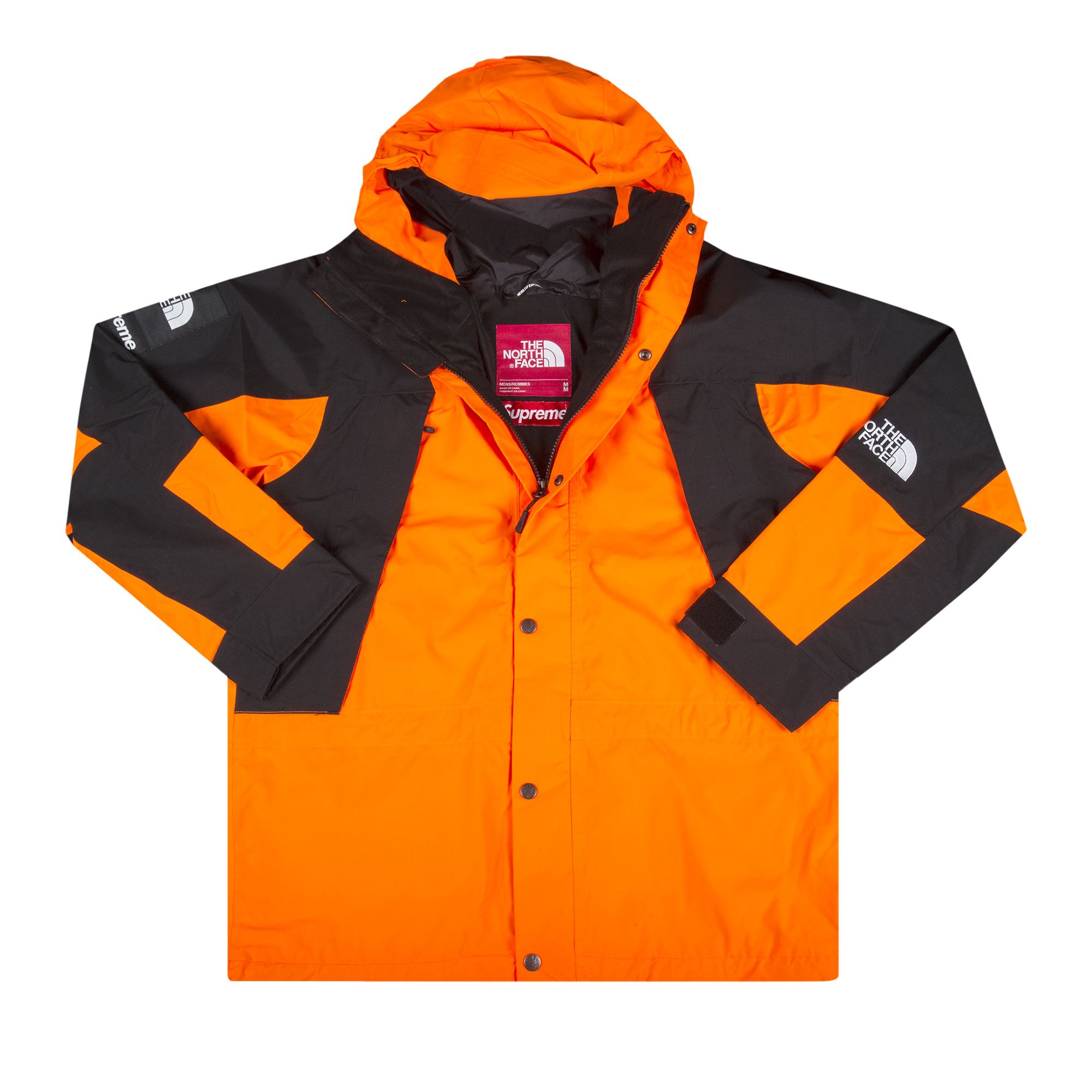 Buy Supreme x The North Face Mountain Light Jacket 'Orange