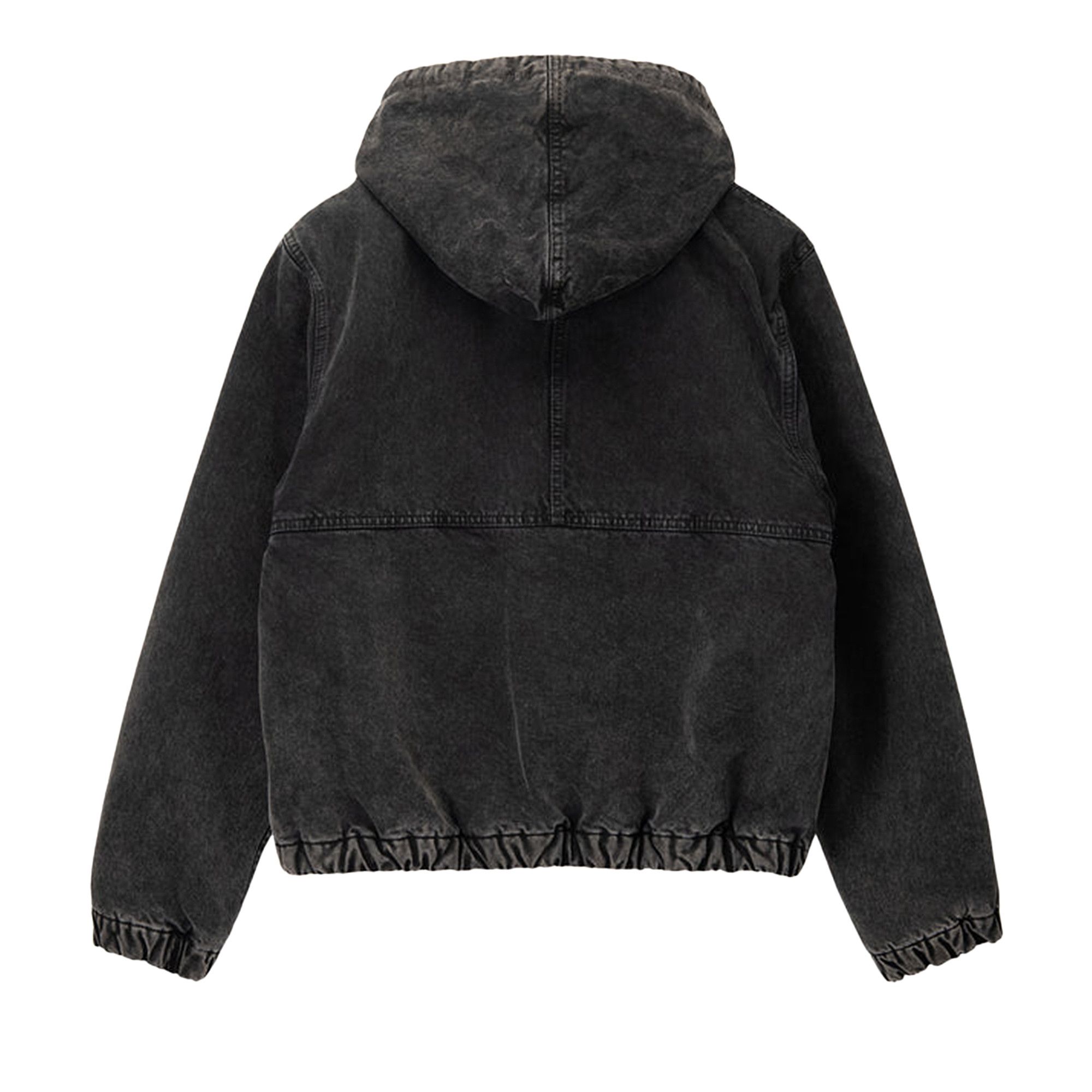 Buy Stussy Double Dye Work Jacket 'Black' - 115689 BLAC | GOAT