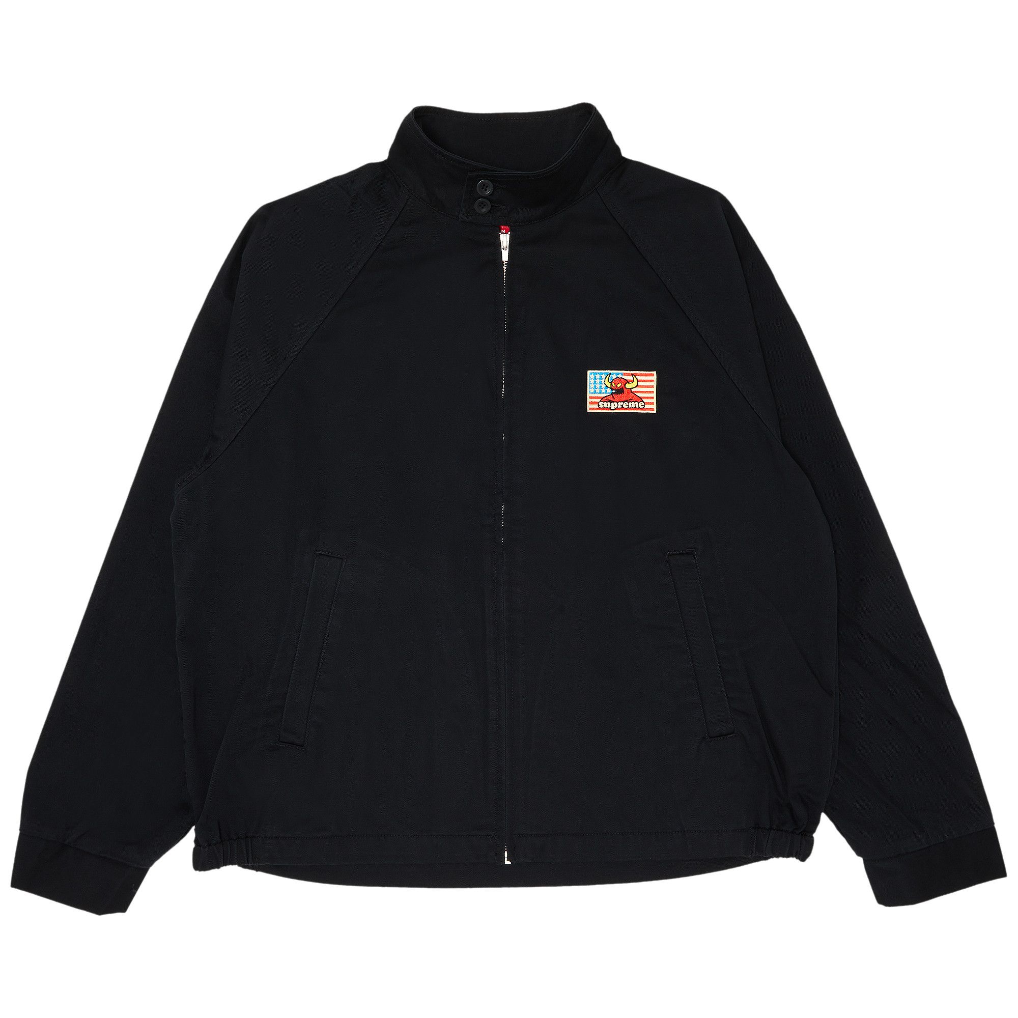 Buy Supreme x Toy Machine Harrington Jacket 'Black' - SS24J38