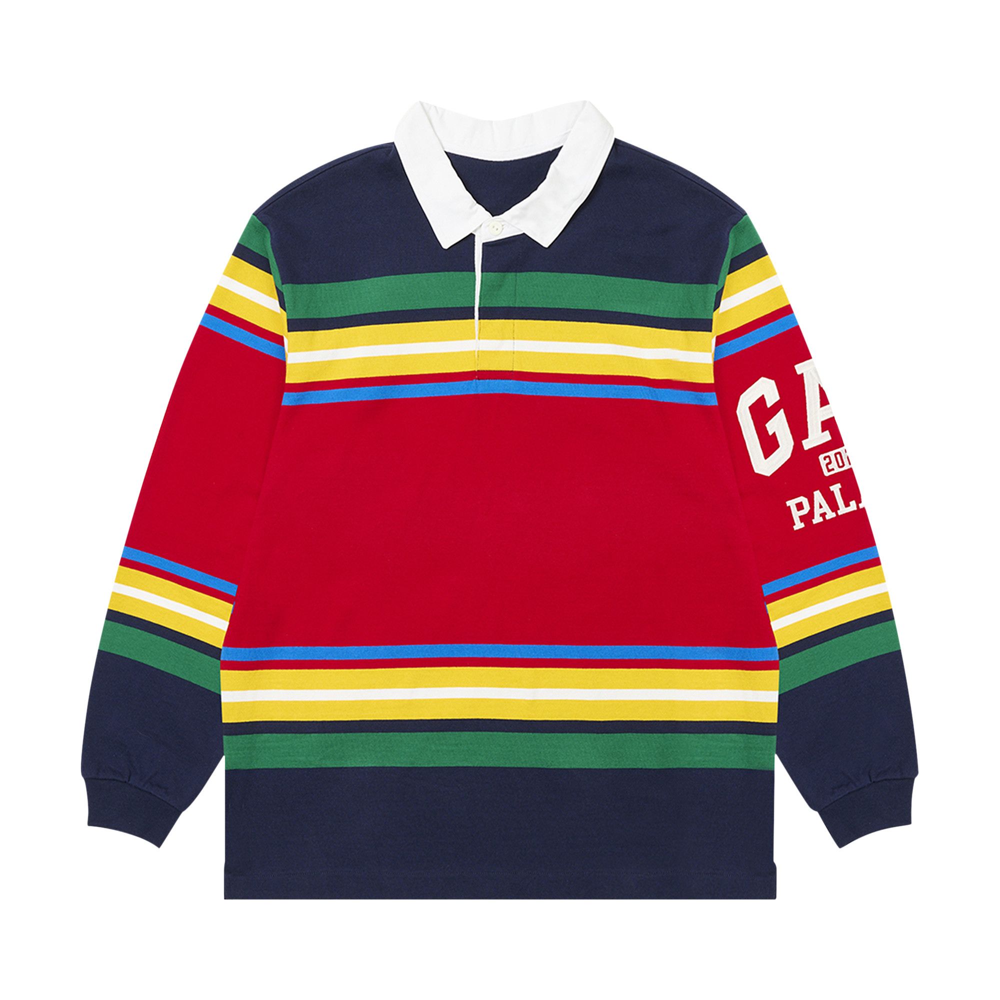 Buy Palace x Gap Rugby Shirt 'Multicolor' - 427473009 | GOAT