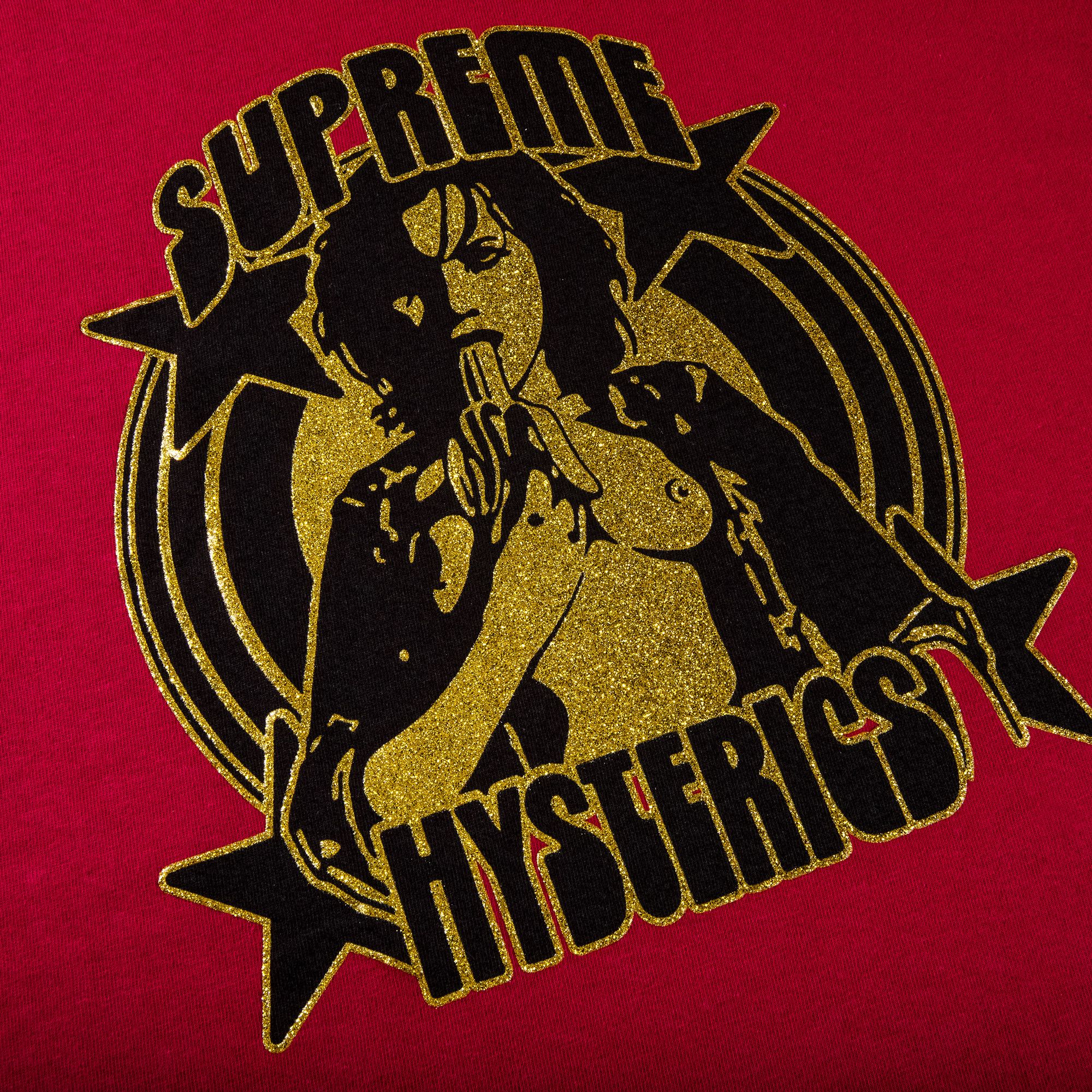 Buy Supreme x Hysteric Glamour Long-Sleeve Tee 'Dark Magenta