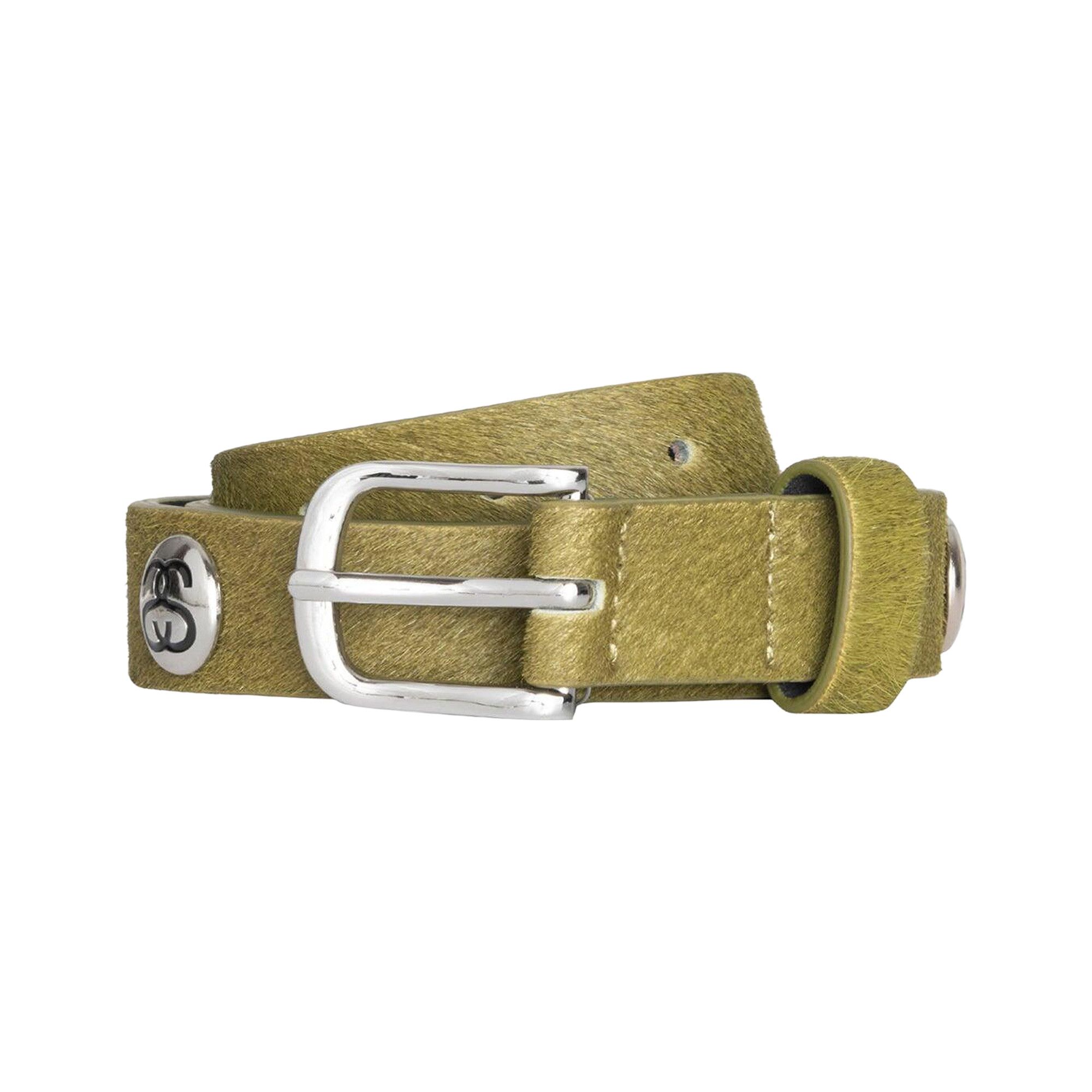 Buy Stussy SS-Link Studded Belt 'Hairy Moss' - 135188 HAIR | GOAT