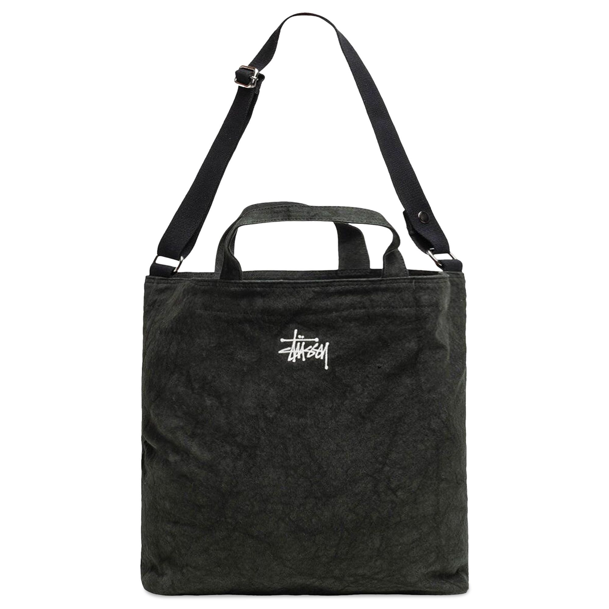 Buy Stussy Needle Punch Crossbody Bag 'Washed Black' - 134270 WASH