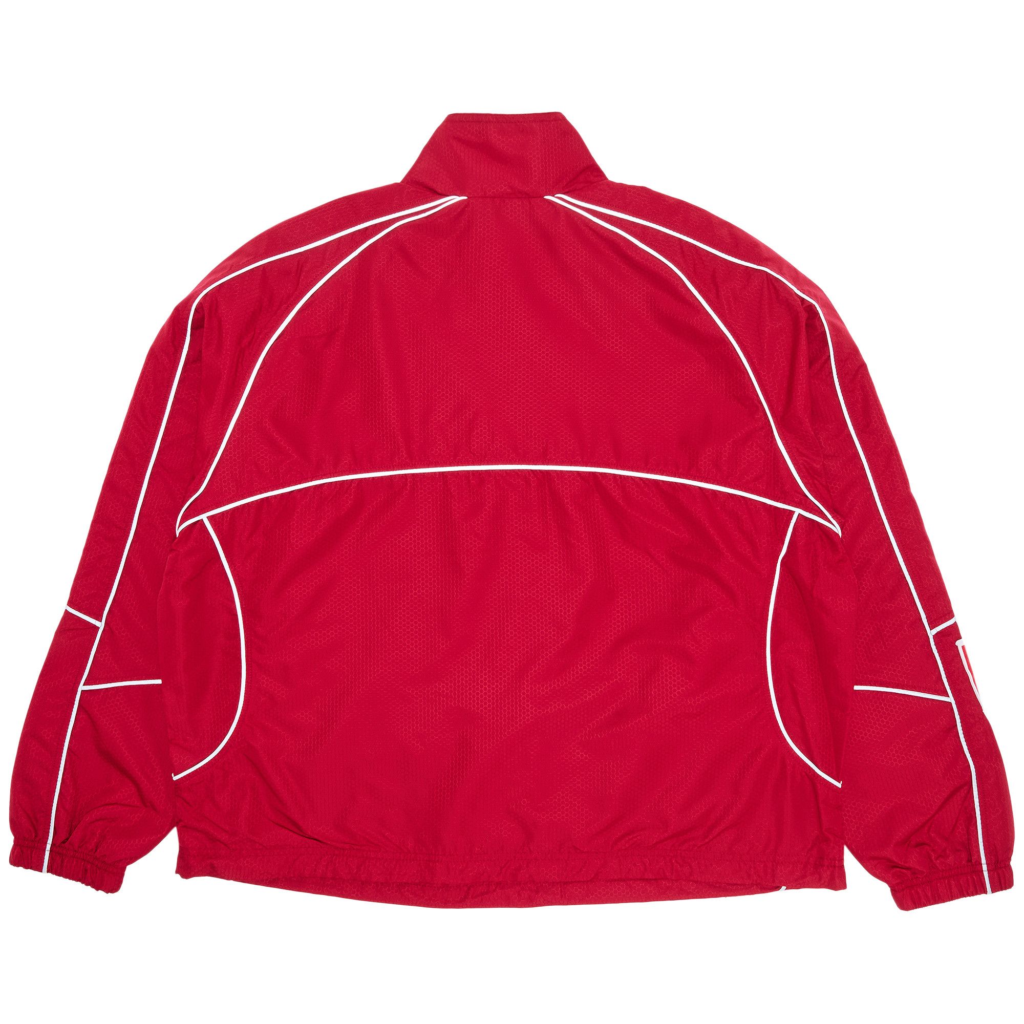 Buy Supreme Reflective Piping Pullover 'Red' - FW24J107 RED | GOAT