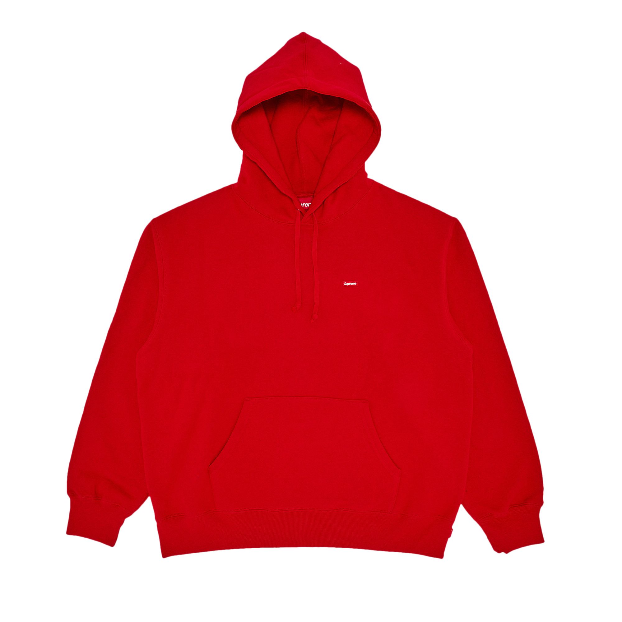 Buy Supreme Small Box Hooded Sweatshirt 'Red' - FW24SW13 RED | GOAT
