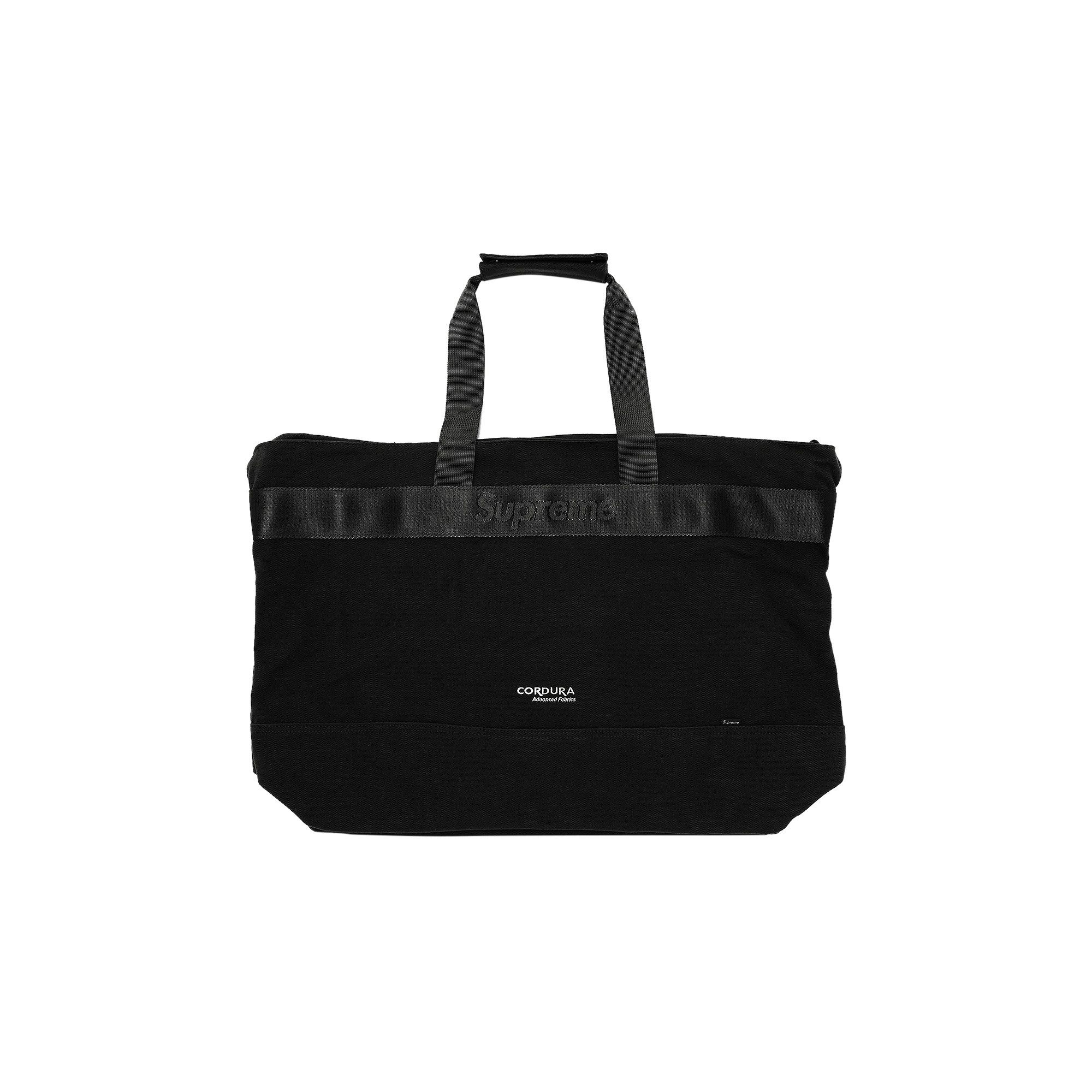 Buy Supreme Tote Bag 'Black' - SS25B4 BLACK | GOAT