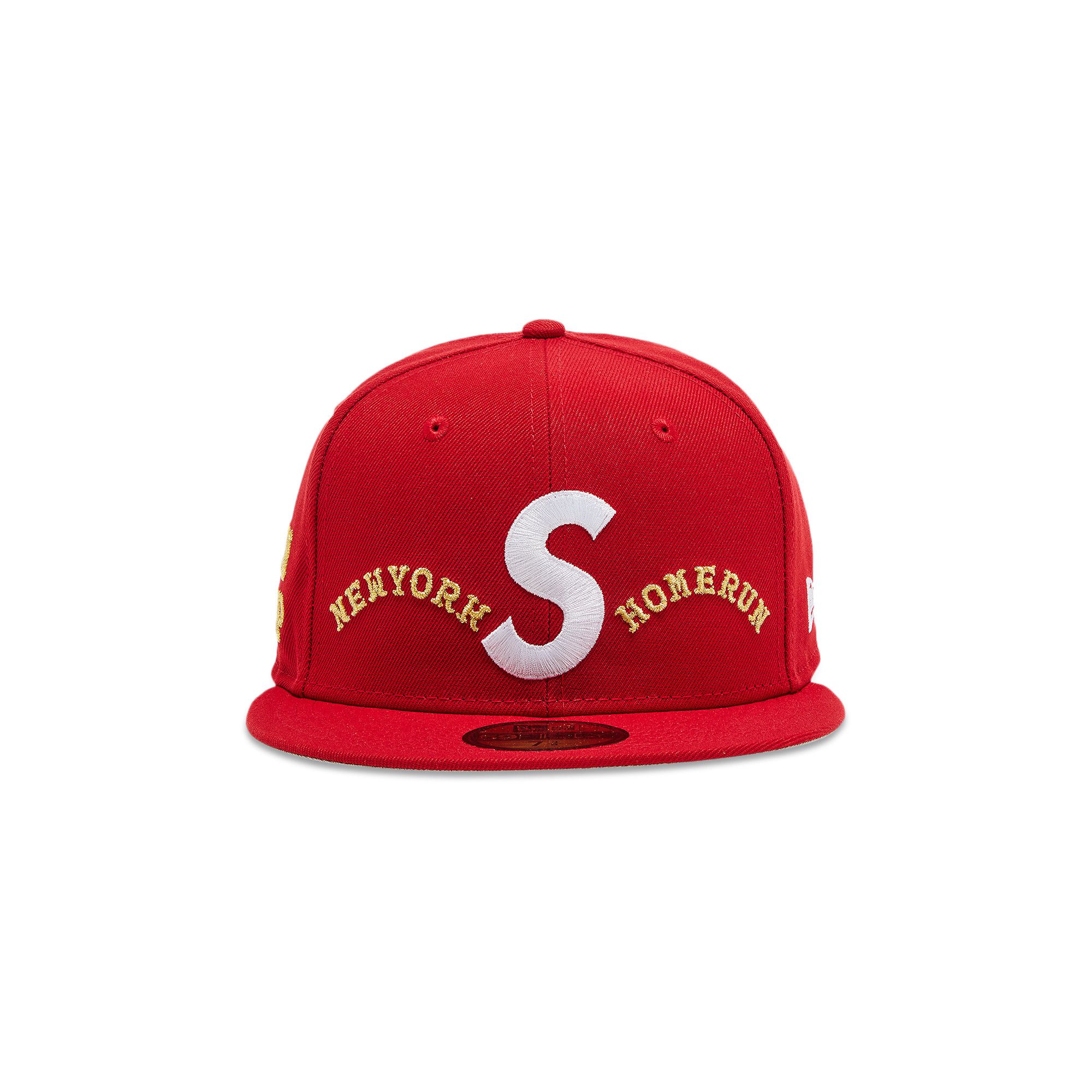 Buy Supreme x Homerun S Logo New Era 'Red' - SS25H119 RED | GOAT