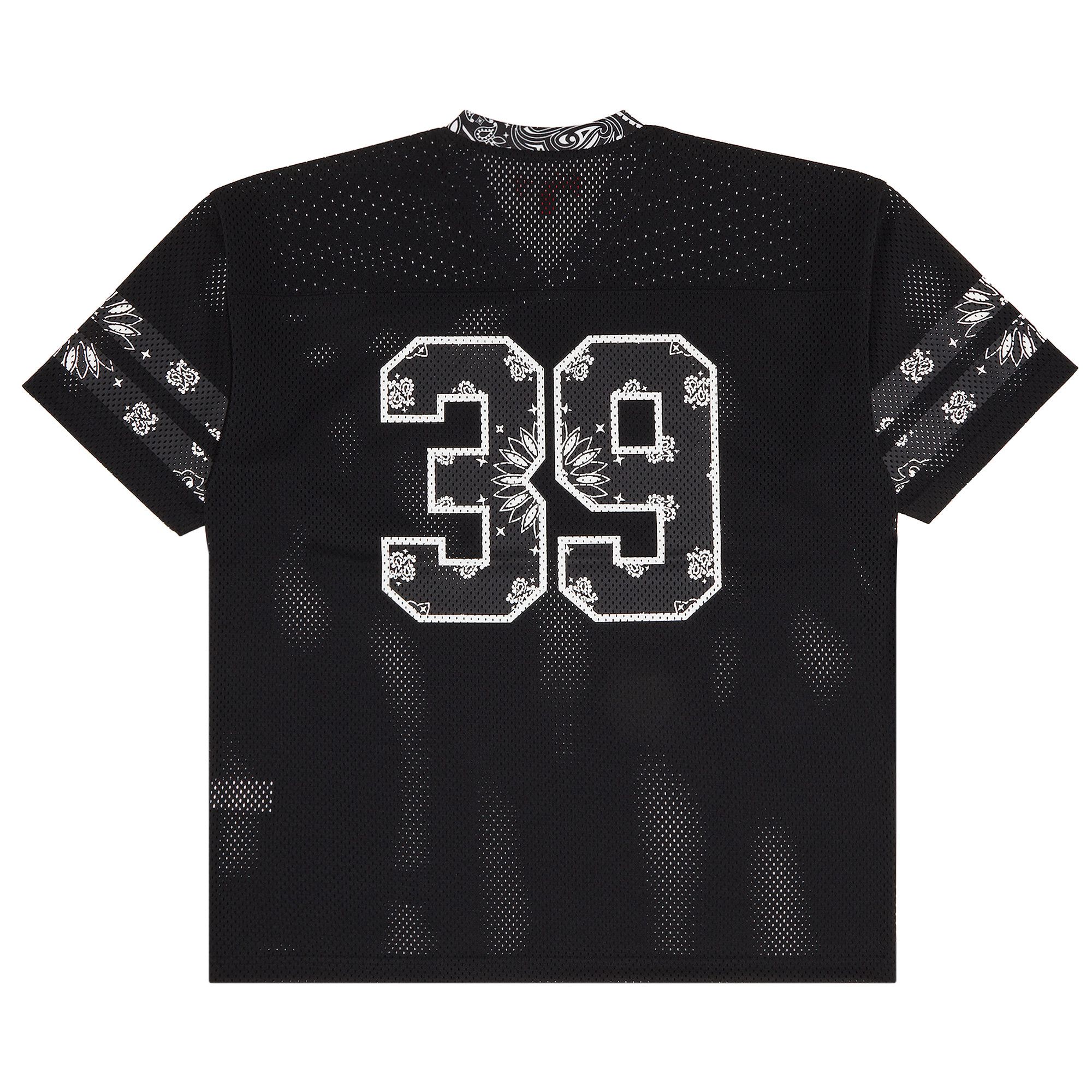 Buy Supreme Bandana Football Jersey 'Black' - SS25KN94 BLACK | GOAT
