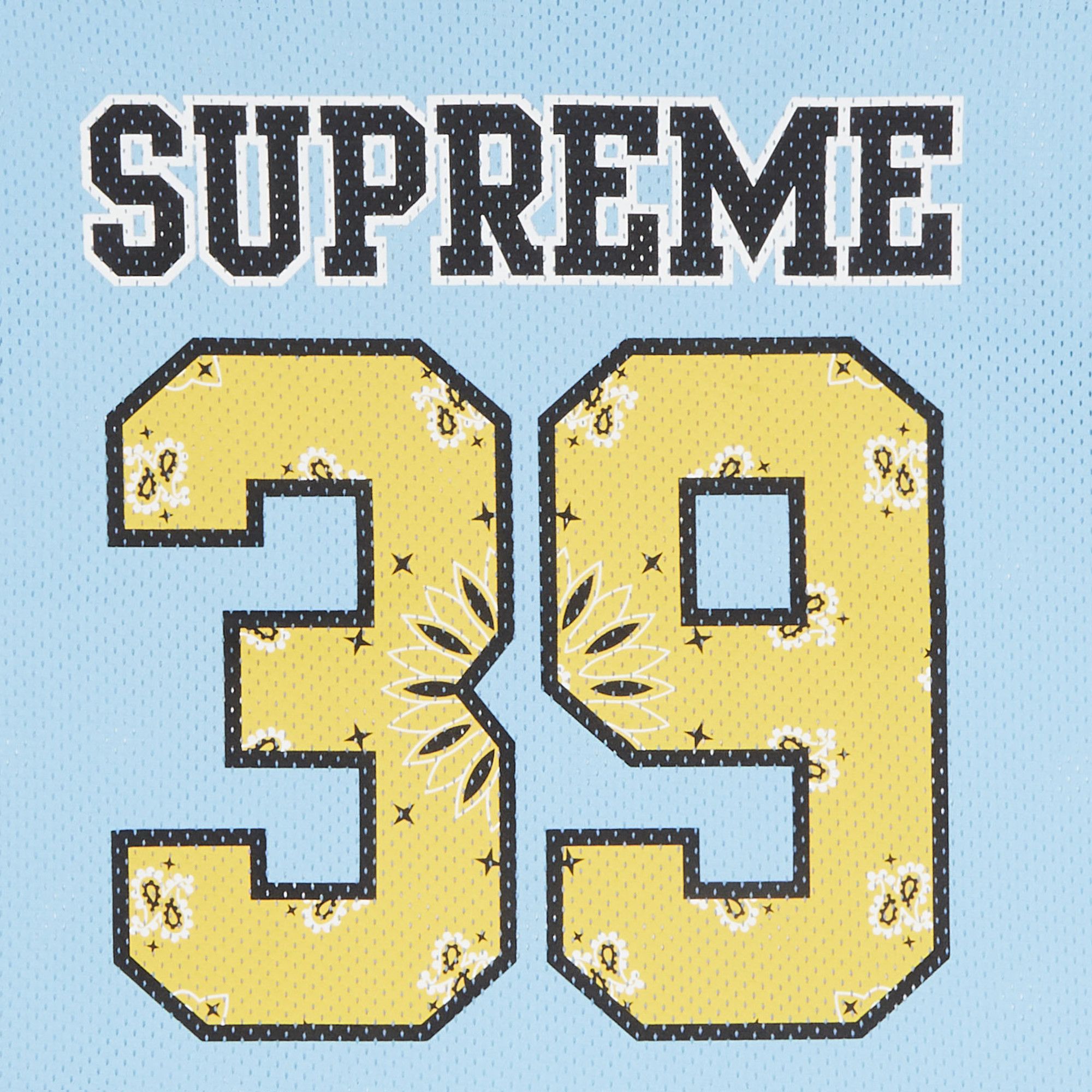 Buy Supreme Bandana Football Jersey 'Blue' - SS25KN94 BLUE | GOAT