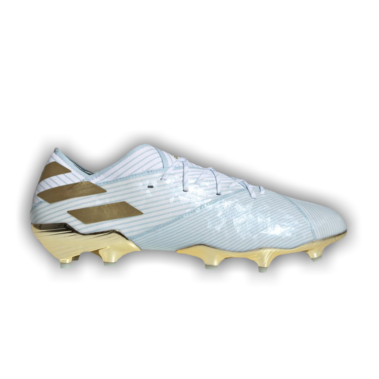 Buy Adidas Nemeziz Messi 19.1 FG 15 Year 'Bold Aqua Gold' - EE7849