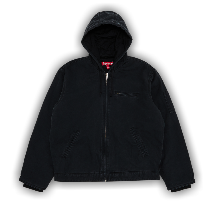 Buy Supreme x Thrasher Hooded Work Jacket 'Black' - FW24J64 BLACK