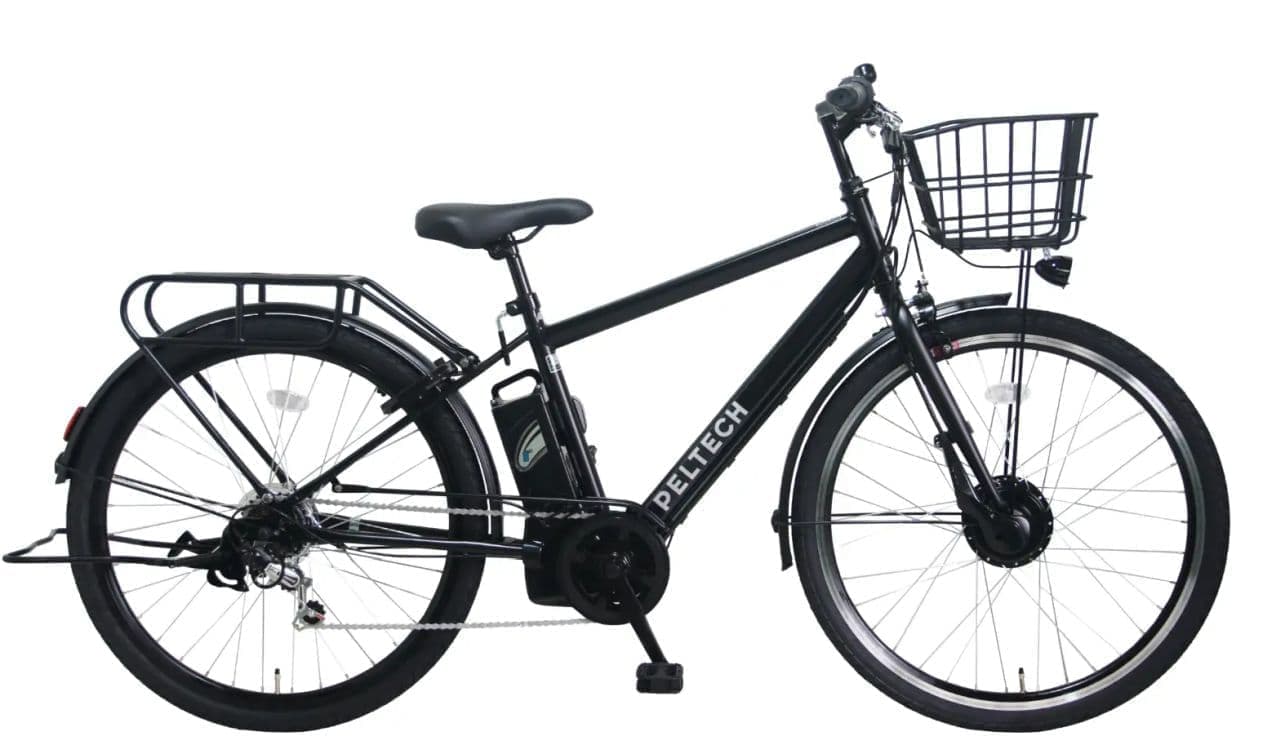 PELTECH 電動アシストクロスバイク「TDA-207Zplus+」デバイスの充電