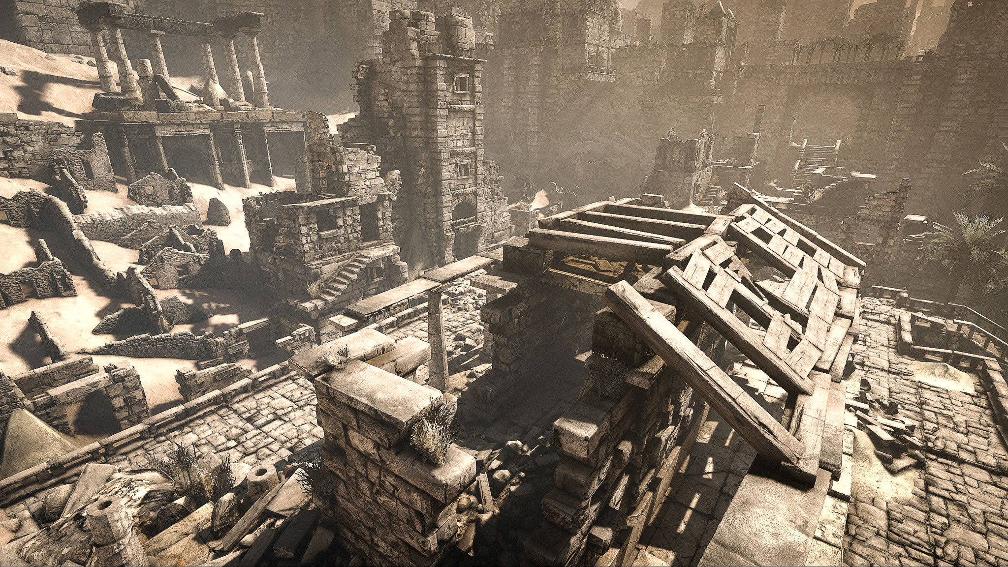 Ancient city ruins - DLNK Artworks