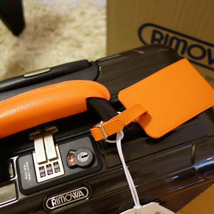 ハンドルカバー＆ラゲッジタグ セット】 リモワ RIMOWA 専用 レザー