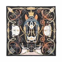 エルメス カレ90 STATELY WHEELS ステイトリー ホイールズ スカーフ