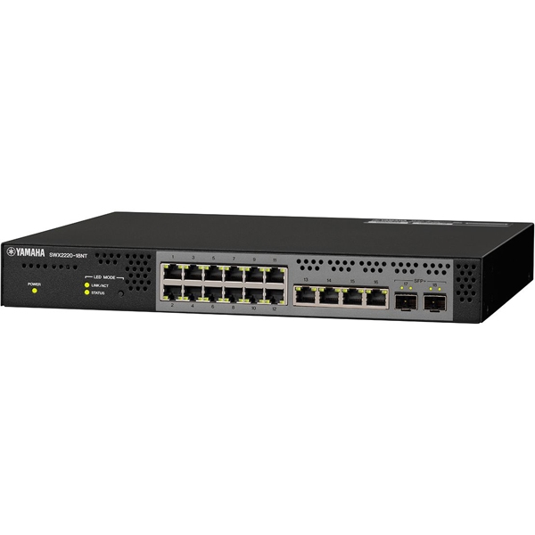 ヤマハ スマートL2スイッチ 18ポート SWX2220-18NT - NTT-X Store