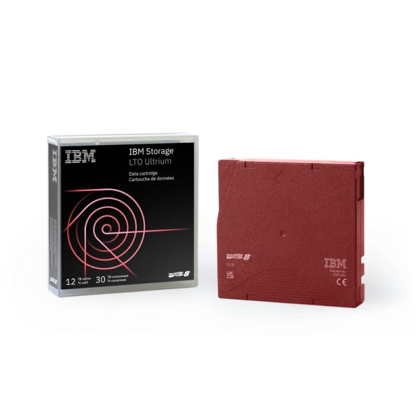 IBM（メディア） LTO Ultrium 8 データカートリッジ 12.0/30.0TB