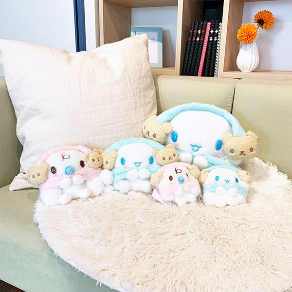 シナモロール マフみみ みるく ぬいぐるみ S インテリア マスコット