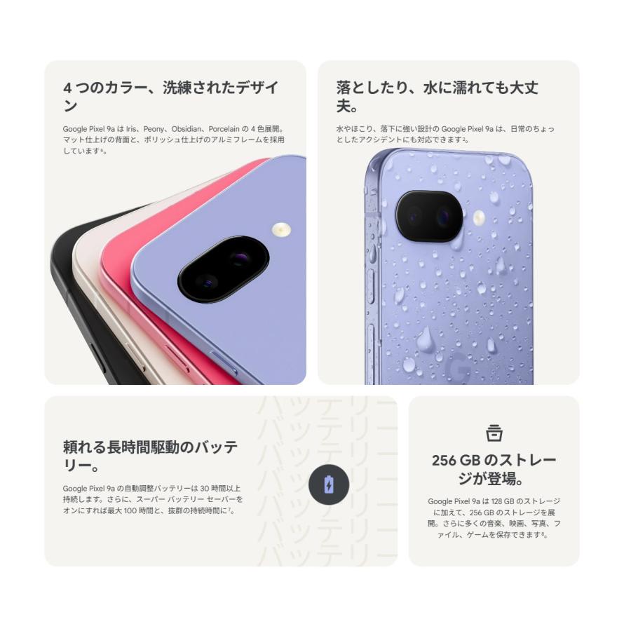 楽天市場】「 訳あり 未開封品 」SIMフリー Google Pixel 9a 128GB