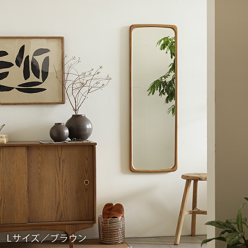 楽天市場】ミラー H/A エイチエー 鏡 壁掛け ウォールミラー Lサイズ