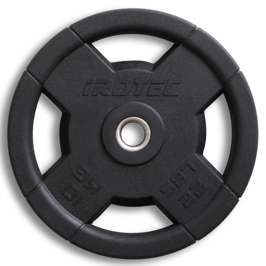 高品質ラバー】NEWオールラバープレート10kg(1枚) 【穴径29mm】 IROTEC