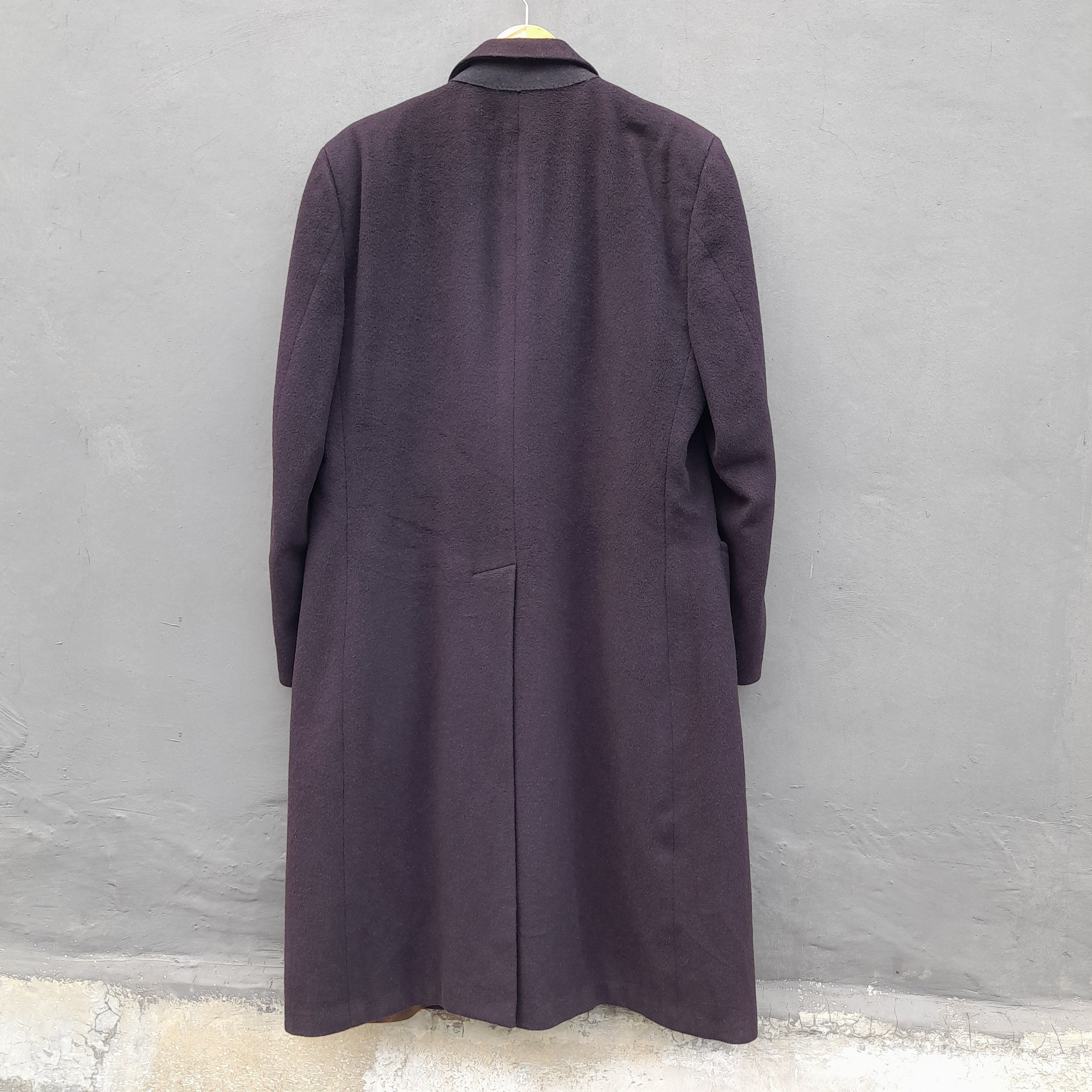 Dior Vintage 80s Christian Dior Monsieur chesterfield coat