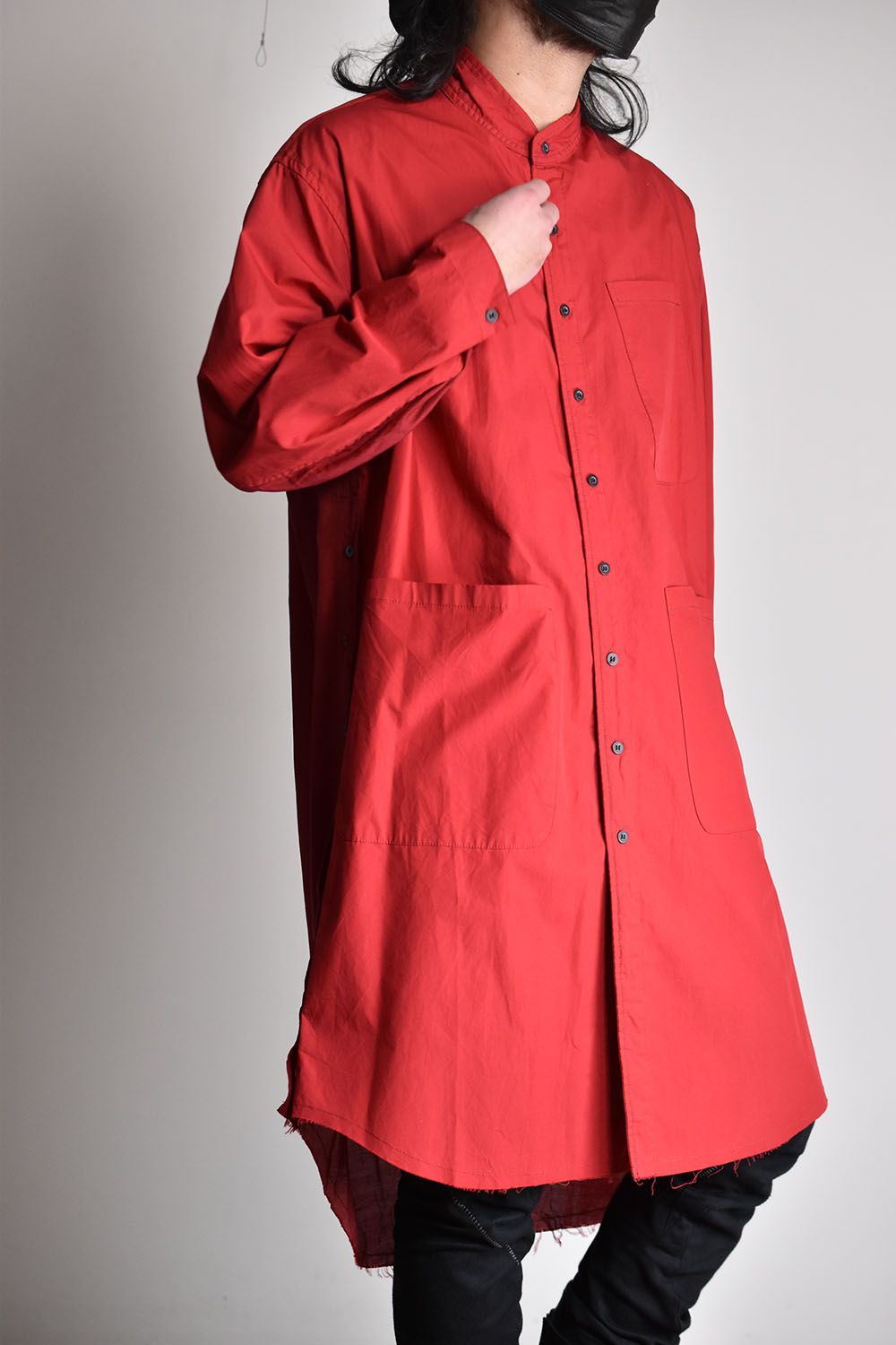nude:masahiko maruyama - Oversized Long Shirts W/#0 Thread Over