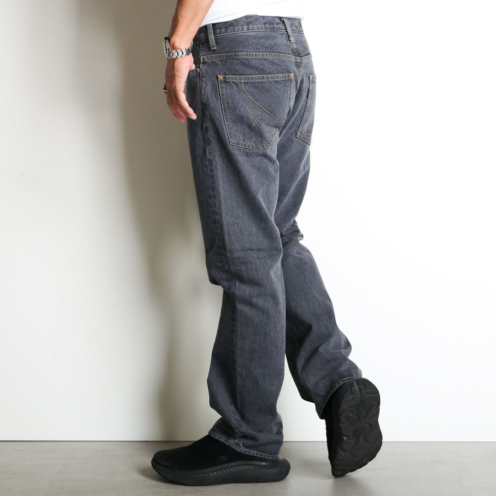 RATS - 【ラスト1点-サイズXL】 GRAY DENIM PANTS / ストレート