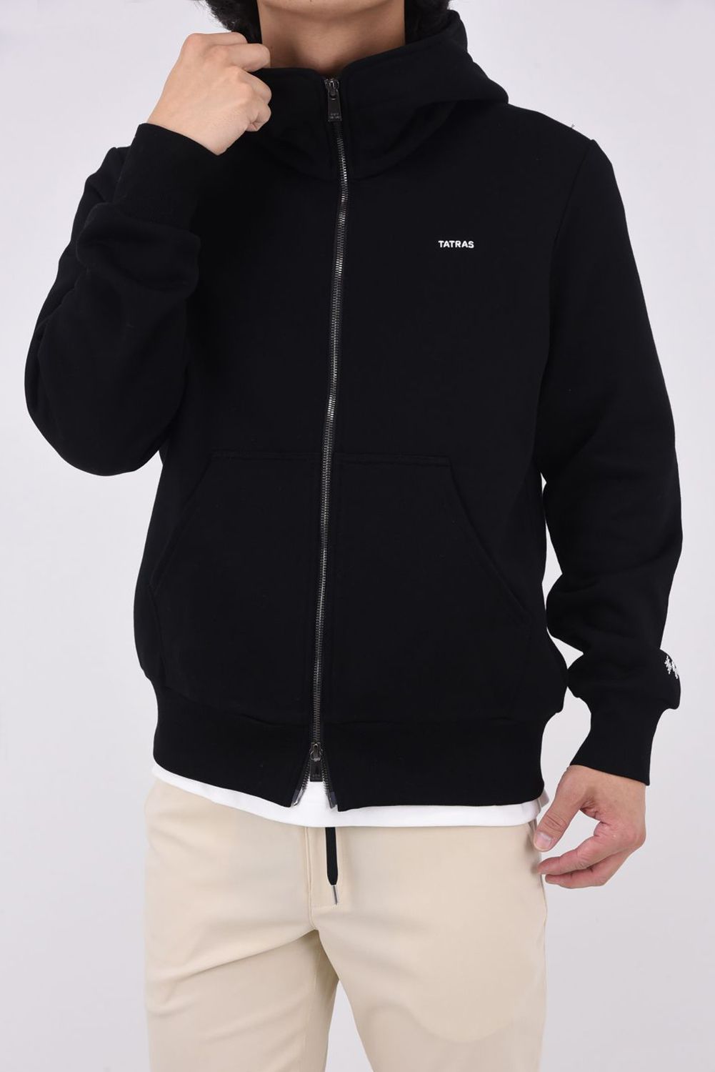 TATRAS - FELDA （フェルダ） / ロゴ クルーネック ジップアップ