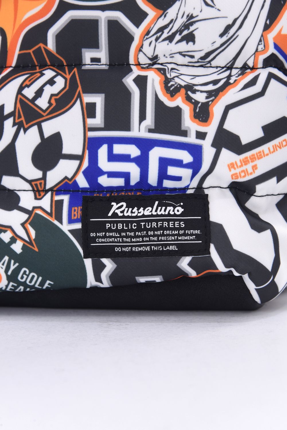 RUSSELUNO - PADDED CART BAG / カートバッグ (ブラック) | GOSSIP GOLF