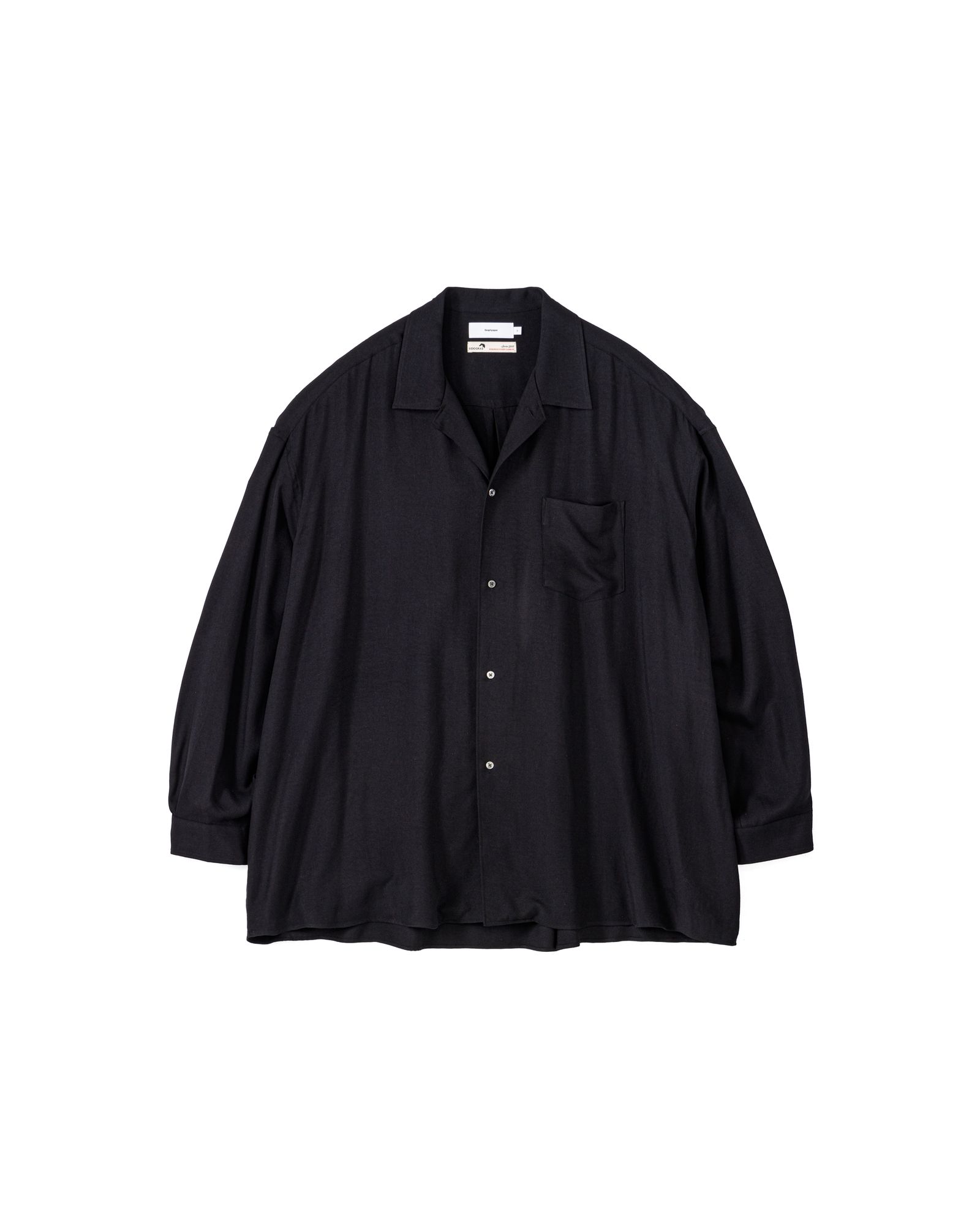 Graphpaper - グラフペーパー SIDOGRAS Twill Viscose Oversized