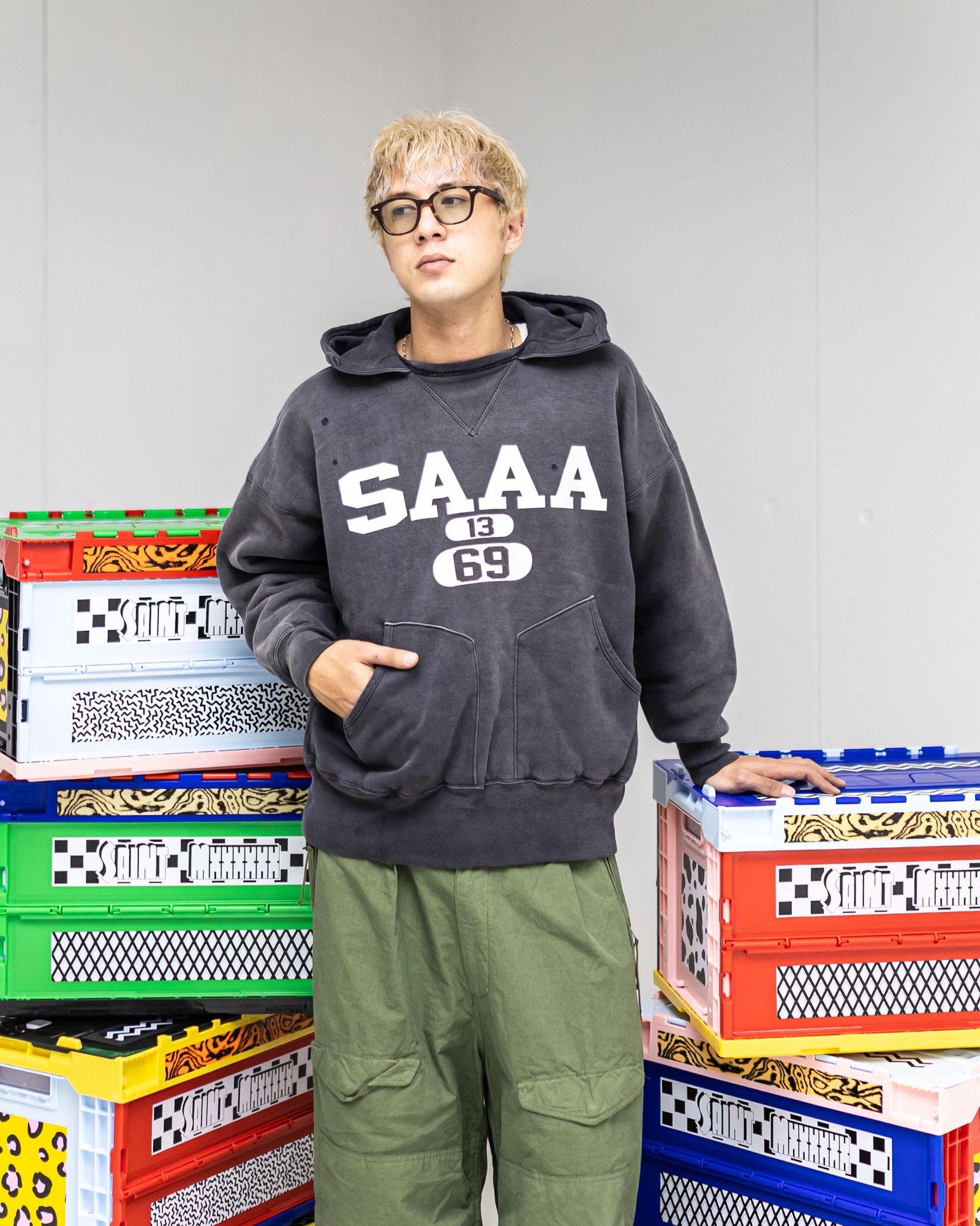 SAINT M×××××× - セントマイケル25AWベルベルジンコラボ BB_AFTER