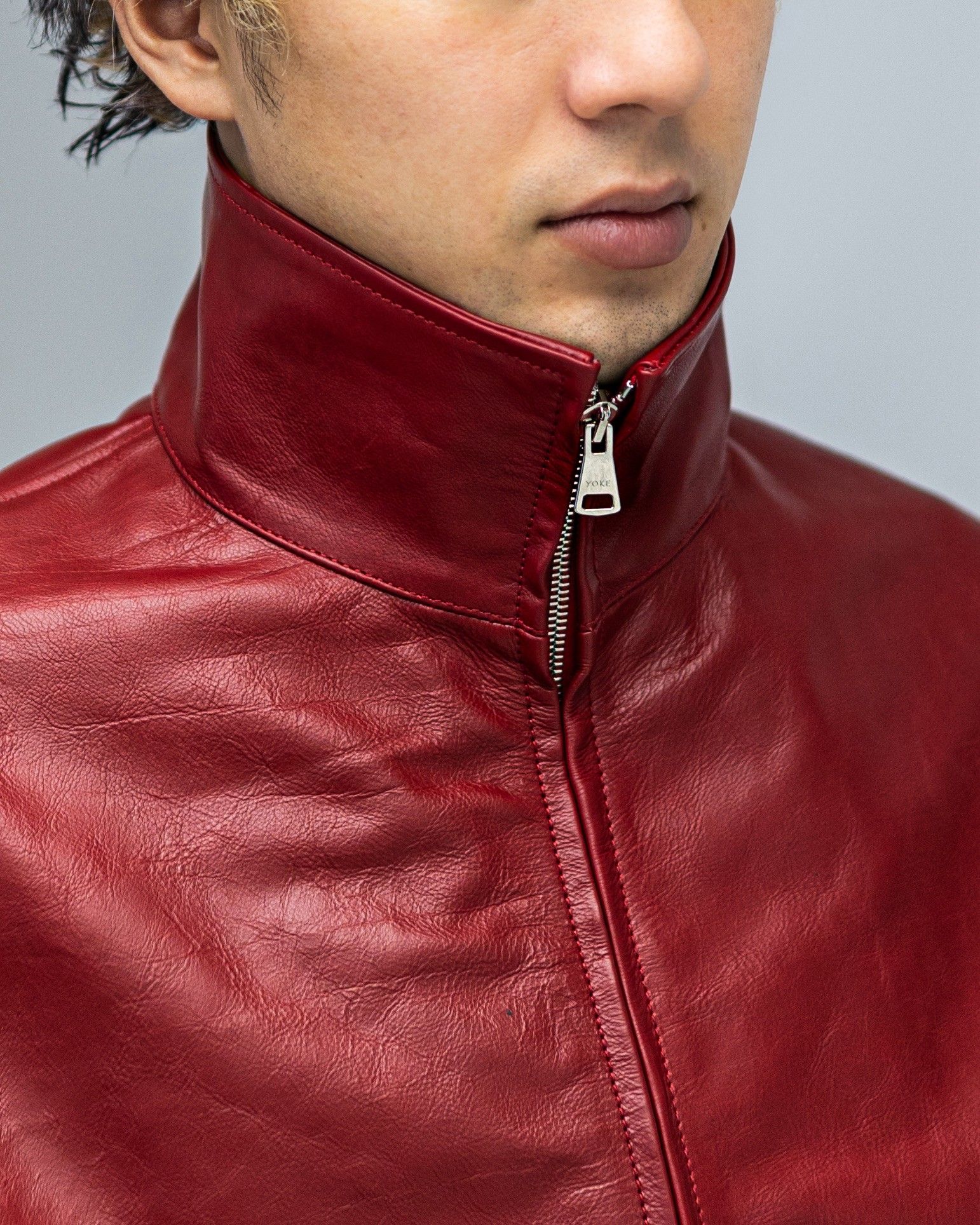 YOKE Carf Leather Truck Jacket (RED)1月24(土)新作発売！ | 7771 | MARK