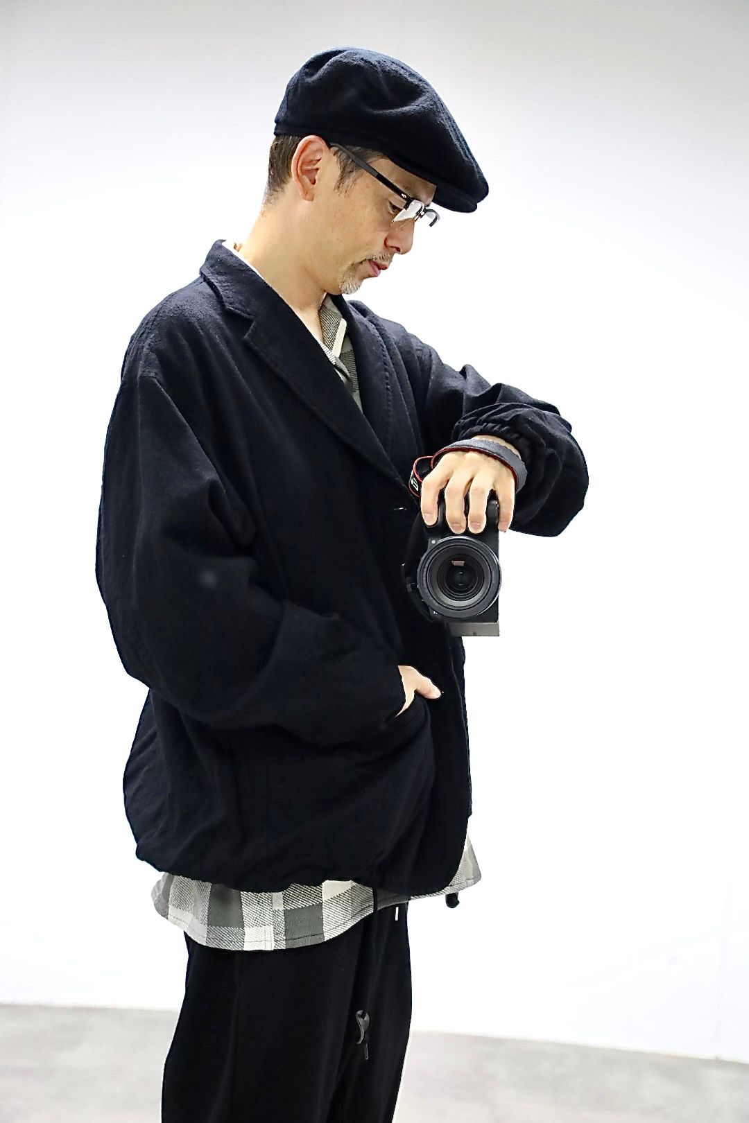 COMME des GARCONS HOMME ウールサージ製品縮絨3Bジャケット2025.10.4