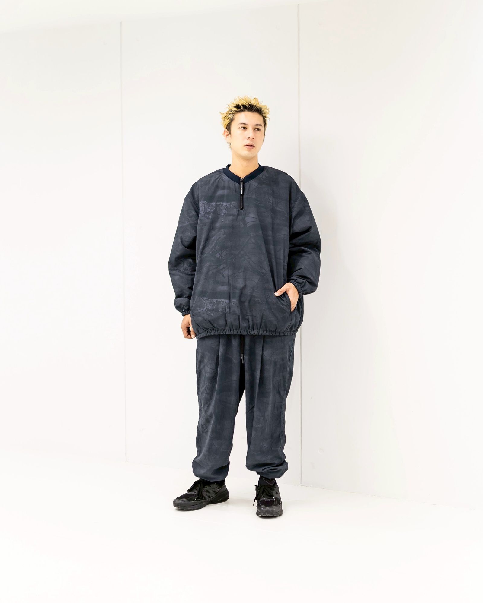 Stripes For Creative - S.F.C 25FW エスエフシー BASEBALL HALF ZIP