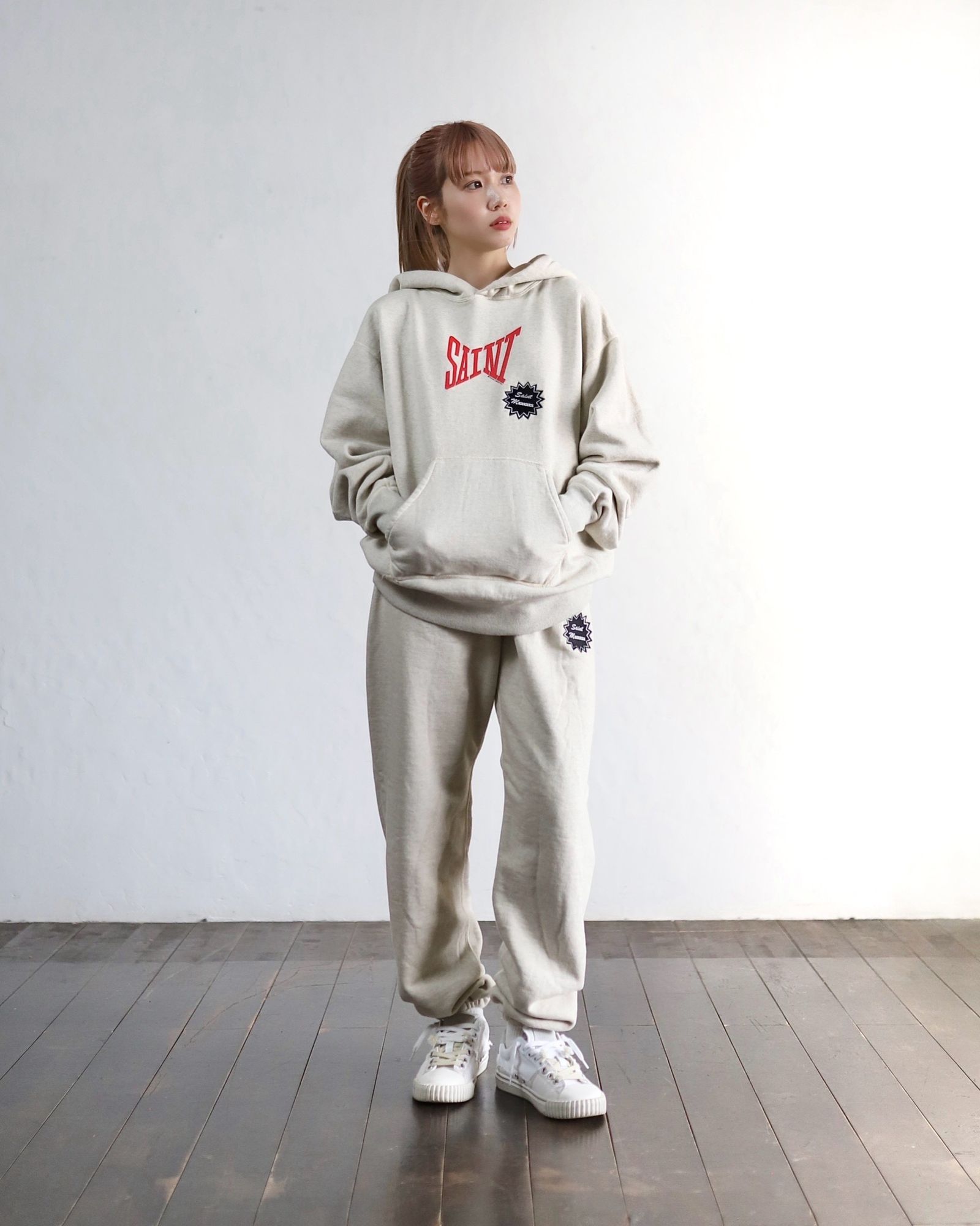 セントマイケル SAINT HOODIEセットアップstyle.2024.2.9 | 4201 | MARK