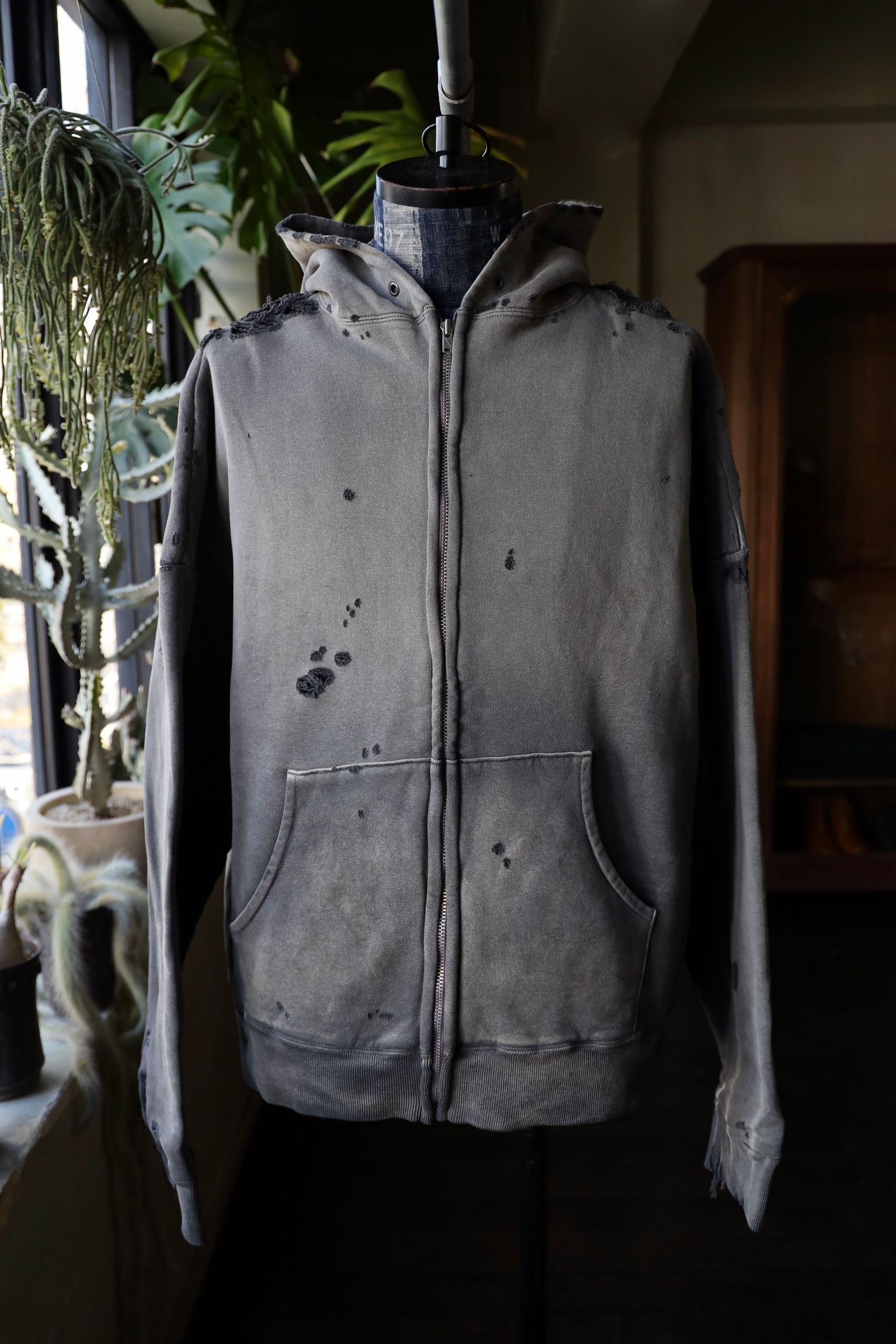 SAINT M×××××× - セントマイケル DBL FC ZIP HOODIE (SM-YS1-0000-042