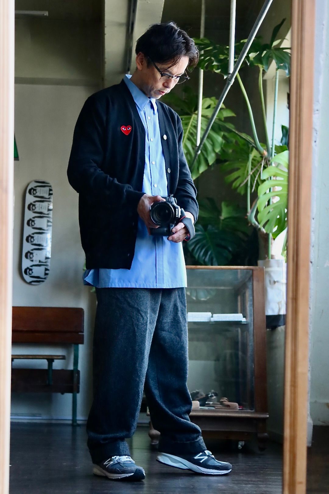 PLAY COMME des GARCONS PLAY CARDIGANスタイル.12.13. | 3058 | MARK