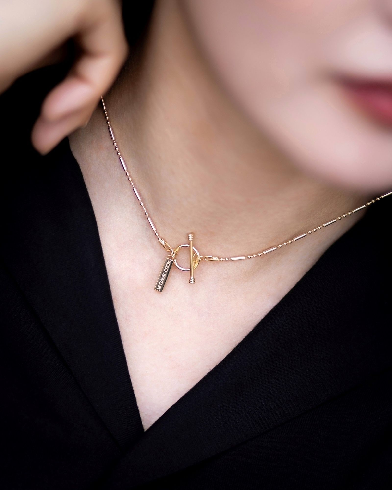 XOLO - XOLO JEWELRY ネックレス / Solid Anchor Link Necklace