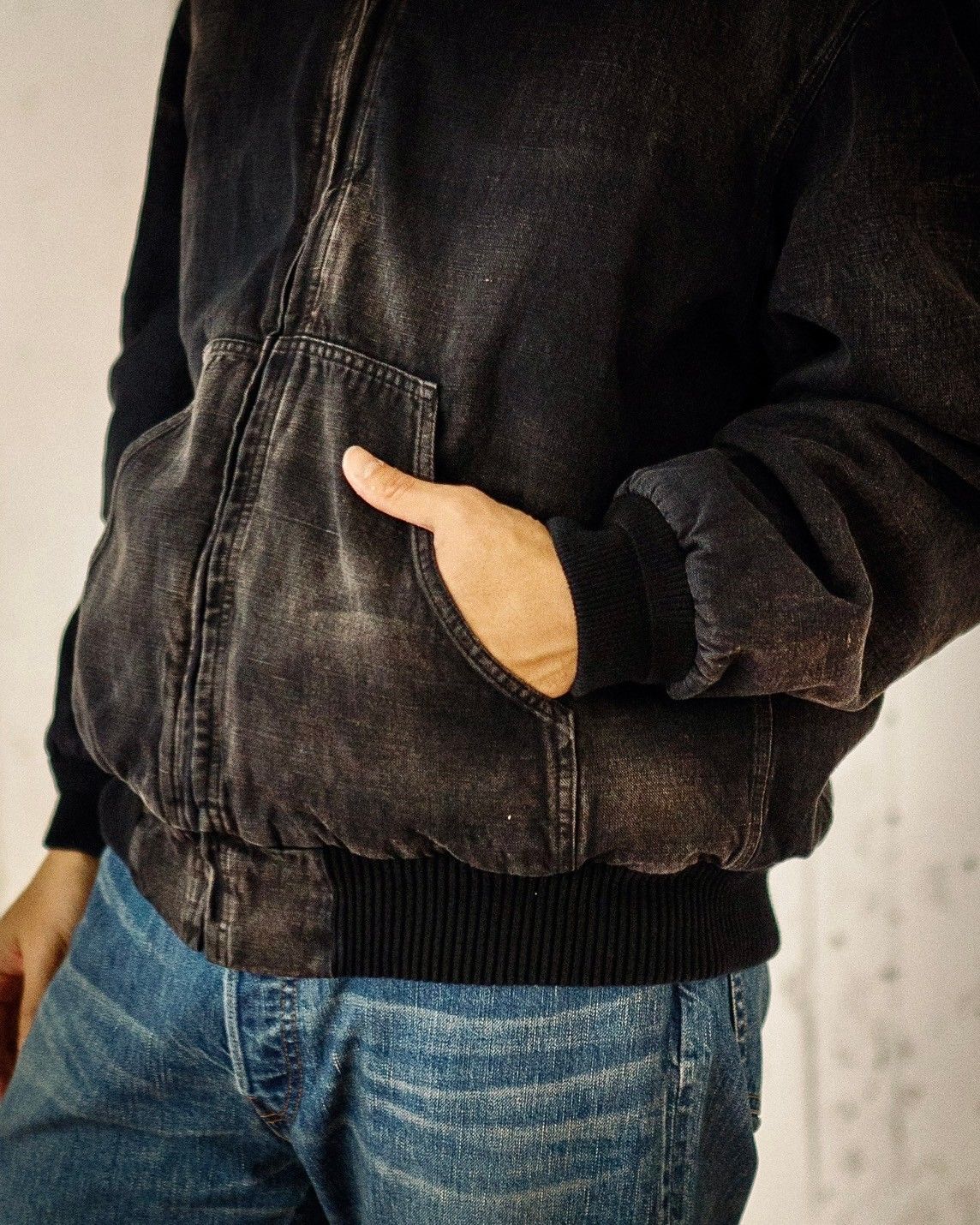 A.PRESSE - アプレッセ Silk Linen Hooded Parka(25SAP-01-14H)BLACK