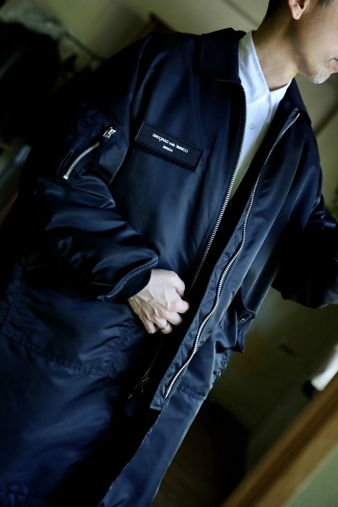 COMME des GARCONS HOMME - コムデギャルソンオム24AW ナイロンツイル