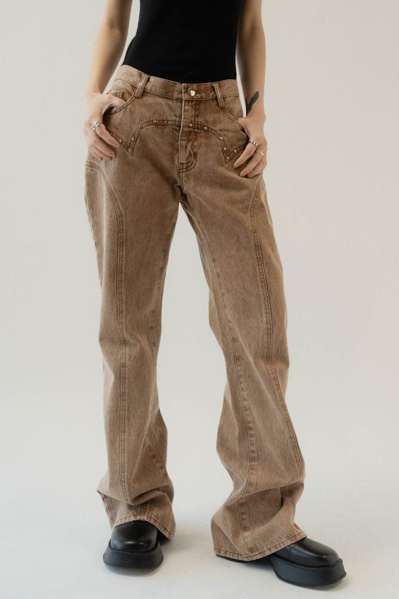 Knuth Marf - bell bottom denim pants(unisex) / ベルボトム デニム