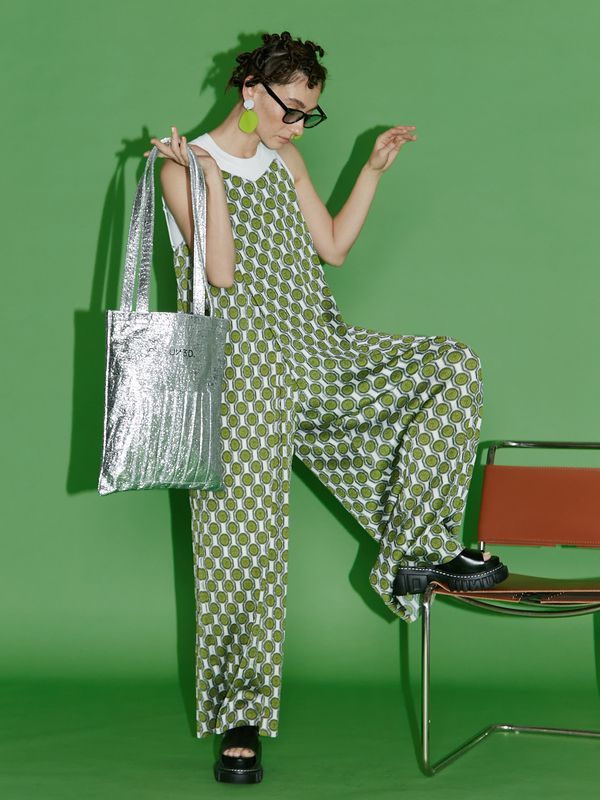 UN3D. - CRYSTAL PLEATS AIO P / クリスタルプリーツオールインワン