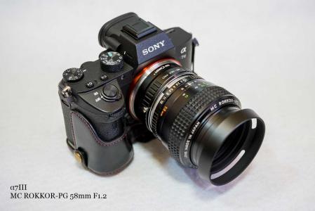 ついに＜鷹の目＞をゲット！「MC ROKKOR-PG 58mm F1.2」 | ♡ With