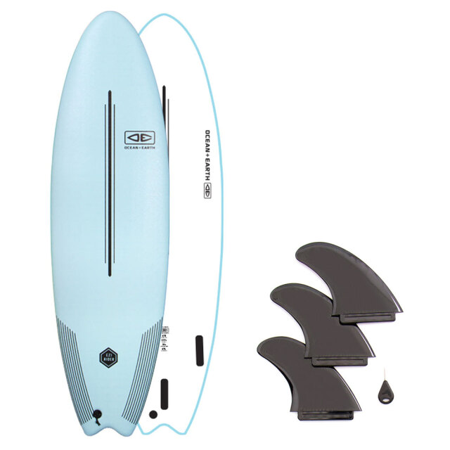 OCEAN&EARTHEZIRIDERSOFTBOARD6'0サーフボードソフトボード/初心者用