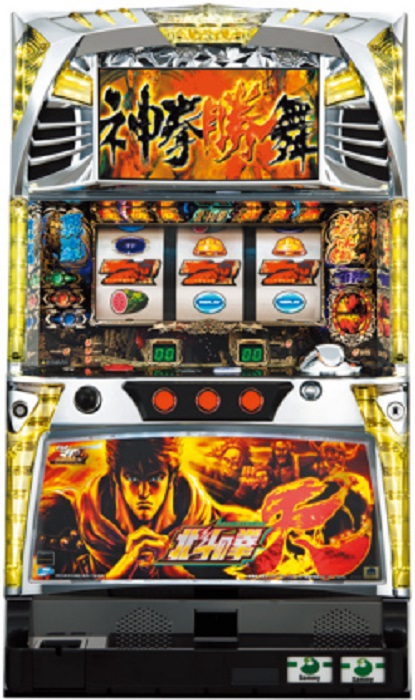 パチスロ北斗の拳 転生の章（サミー）コイン不要機付き