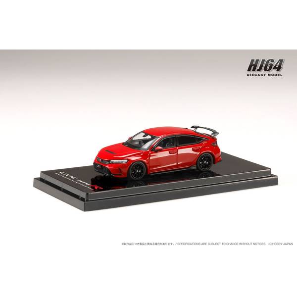ホビージャパン 1/64 ホンダ シビック タイプR FL5 フレームレッド