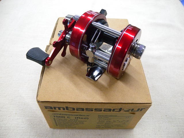 ABU アブ Abu Garcia ambassadeur 1500C High Speed (Burgundy