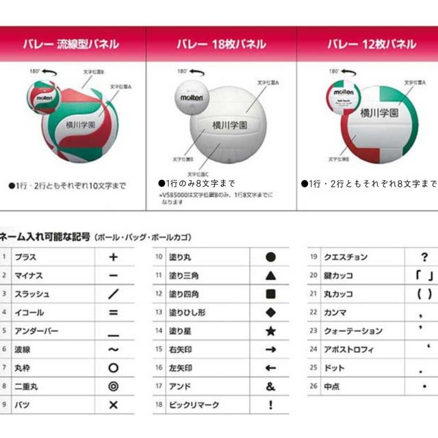 モルテン(molten) バレーボール5号球 検定球 10個セット(チーム名あり